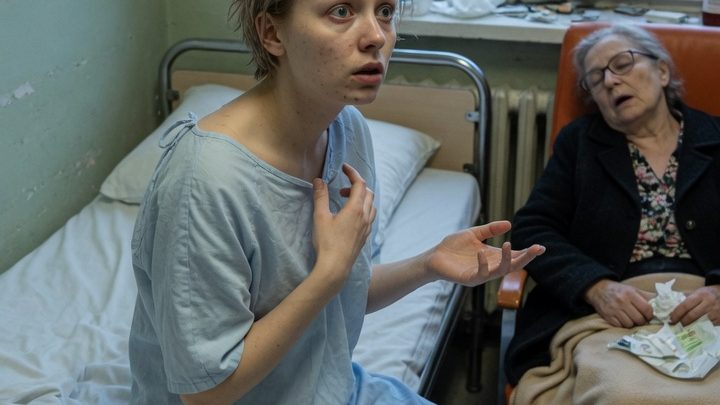 Junge Frau Clara Bergmann: eine ergreifende Geschichte von Krankheit, Hoffnung und dem Kampf um ein neues Leben