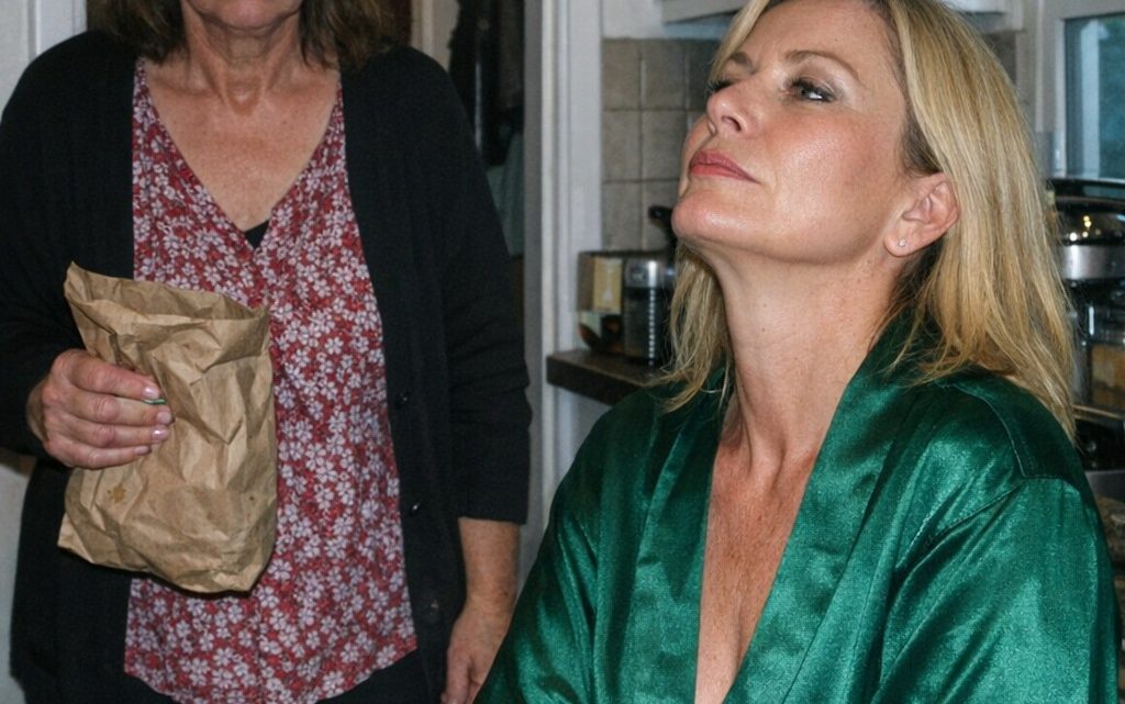 Ich kam unangekündigt zu meinem 28-jährigen Sohn und erwischte in seiner Wohnung eine fremde 45-jährige Frau — in meinem eigenen Morgenmantel