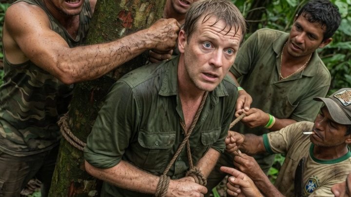 Ein Jaguar fand den Mann, den Wilderer tief im Herzen des Dschungels an einen Baum gefesselt und hilflos zurückgelassen hatten — doch was das Raubtier dann tat, ließ ihn fassungslos erstarren