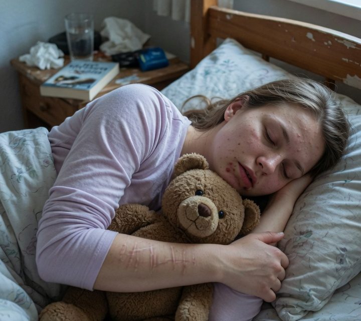 Ein erschütternder Moment: Wie ein harmloses Foto meiner schlafenden Tochter mir die Augen für ihr heimliches Leid öffnete