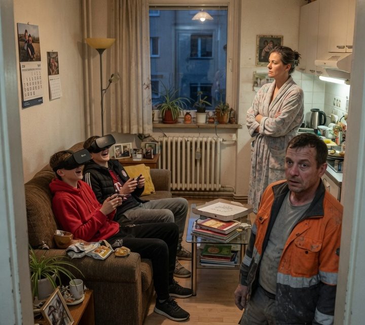 Er glaubte, dass nur er diese Familie über Wasser hielt – bis ein einziger Blick in sein Wohnzimmer ihm schmerzhaft zeigte, welchen Platz er dort wirklich hatte… 💔