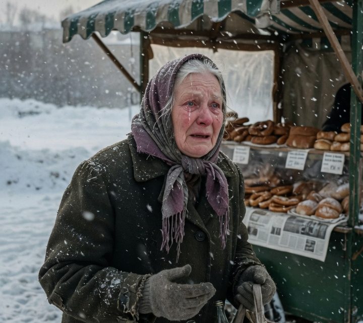 „Bitte, Liebling… nur ein Viertel Brot“ – Wie eine einstige Lehrerin in bitterer Not um ein Stück Brot kämpfte und die Vergangenheit unerwartet zurückkehrte