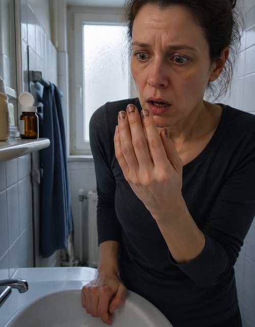 Wenn Ihnen solche Linien auf den Fingernägeln auffallen, sollten Sie dieses Zeichen nicht einfach übersehen