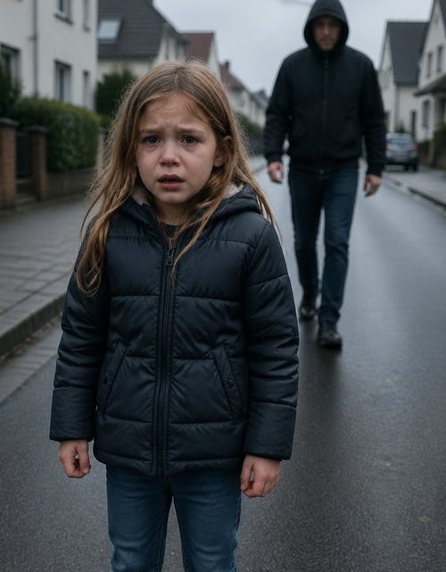 Schockierender Moment auf dem Heimweg: Wie ein siebenjähriges Mädchen einem unheimlichen Verfolger gegenübertrat und sein eigenes Schicksal rettete