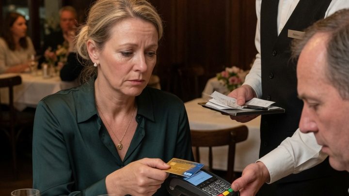 Bei meinem 50-jährigen Begleiter wurde im Restaurant die Zahlung abgelehnt. Ich machte keine Szene und bezahlte die Rechnung selbst — doch schon am nächsten Tag bewies seine Reaktion, dass ich genau richtig gehandelt hatte