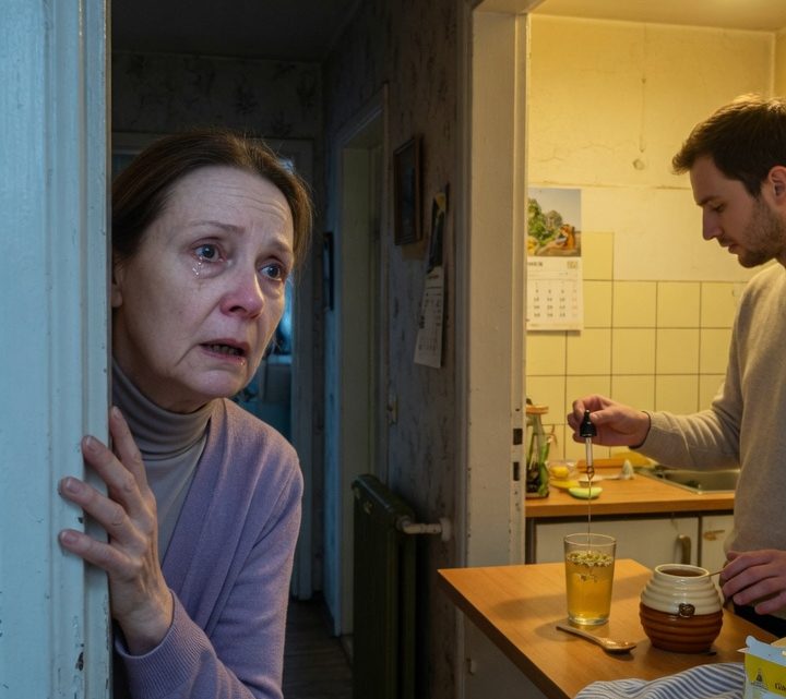 Ich war fast sechzig, mein Mann dreißig Jahre jünger als ich: Sechs Jahre lang brachte er mir jeden Abend ein Glas Wasser — bis ich eines Nachts sah, was er heimlich hineintropfte