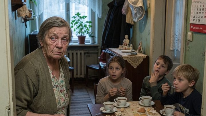 Oma zählt nicht mehr — bis die Enkel beim Familienessen plötzlich aussprachen, was die Erwachsenen nicht hören wollten