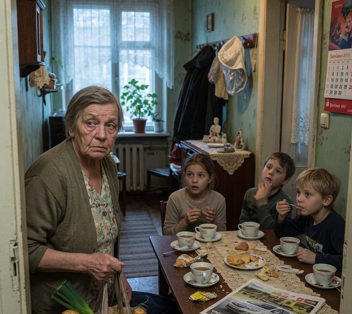 Oma zählt nicht mehr — bis die Enkel beim Familienessen plötzlich aussprachen, was die Erwachsenen nicht hören wollten