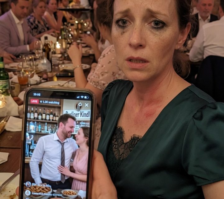 Mein Mann sagte, er fahre mit seinen Freunden zum Angeln — doch am Abend sah ich ihn plötzlich im Livestream auf der Hochzeit meiner besten Freundin