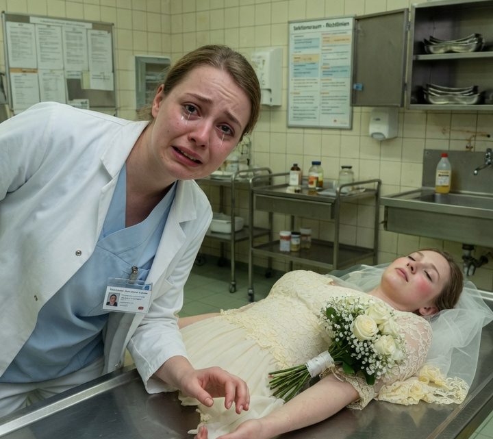 Die Braut brach mitten auf ihrer eigenen Hochzeit leblos zusammen und landete im Leichenschauhaus, doch eine junge Pflegerin bemerkte etwas, das ihr das Blut in den Adern gefrieren ließ: Ihre Wangen waren rosig wie bei einer Lebenden, und unter dem Spitzenkleid schlug noch ein Herz
