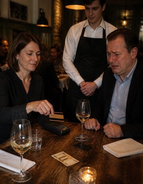 Bei einem fünfzigjährigen Herrn versagte beim ersten Abendessen im Restaurant plötzlich die Karte. Ich zahlte die Rechnung ohne jedes Theater selbst — doch schon am nächsten Tag zeigte sein Verhalten, dass ich genau richtig gehandelt hatte