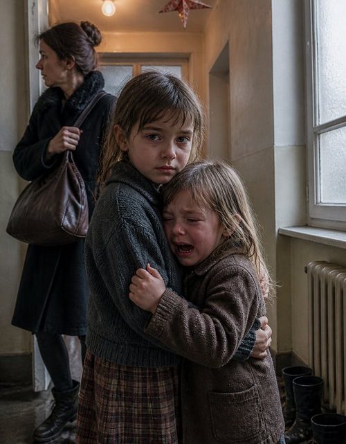 Kurz nach Neujahr brachte die Mutter ihre beiden Töchter ins Kinderheim… Jahre später stand eine von ihnen plötzlich wieder vor der Tür und begriff, warum die kleine Schwester nie aufgehört hatte, auf Rettung zu warten