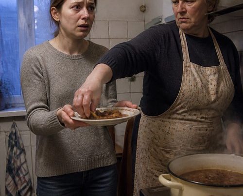 „Du gehörst nicht zu uns“, sagte ihre Schwiegermutter und legte die Fleischstücke vom Teller der Schwiegertochter zurück in den Topf