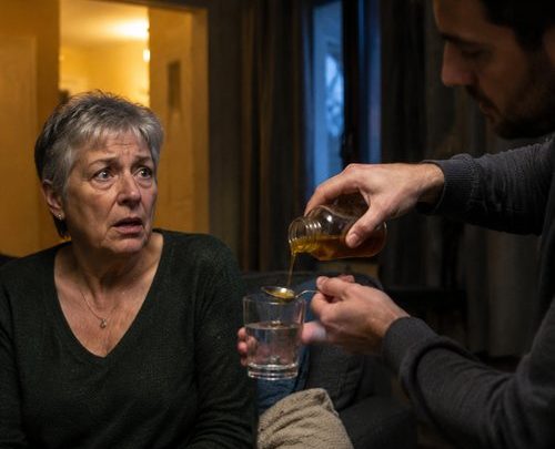Fast wie sechzig, doch mein Ehemann war dreißig Jahre jünger: sechs Jahre lang brachte er mir jeden Abend ein Glas Wasser – bis ich entdeckte, was er wirklich darin mischte