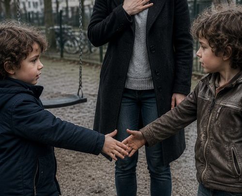 Ich glaubte, einen meiner Zwillingssöhne bei der Geburt verloren zu haben — bis mein kleiner Junge im Park plötzlich ein Kind sah, das ihm erschreckend ähnlich war