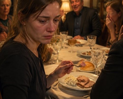 „Entschuldigt meine Kuh, sie hat sich schon wieder vollgestopft!“ — Als ihr Mann diesen Satz vor allen Gästen sagte, begriff Anna, dass sie nicht länger in einem Haus der Liebe lebte, sondern in einem Käfig aus Spott und Erniedrigung