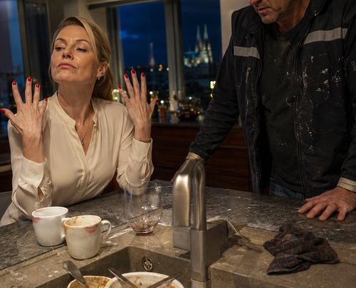 Meine zweiundvierzigjährige Lebensgefährtin wollte ihr Geschirr wegen ihrer frischen Salonmaniküre nicht anfassen — also aß ich nur noch auswärts und ließ ihr die ganze Spüle voller schmutziger Teller