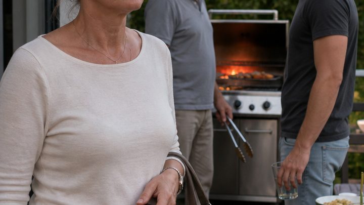 Ein 58-jähriger Mann lud mich zum Grillen in sein Haus im Grünen ein — doch nach nur einer einzigen Frage seines 30-jährigen Sohnes fuhr ich noch vor dem Abendessen wieder weg