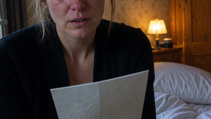 Nach einem Urlaubsflirt erfuhr ich, dass ich schwanger war, und erstarrte wegen der Reaktion meines Mannes. Doch kurz darauf starb er, und sein Abschiedsbrief ließ mich hemmungslos weinen…