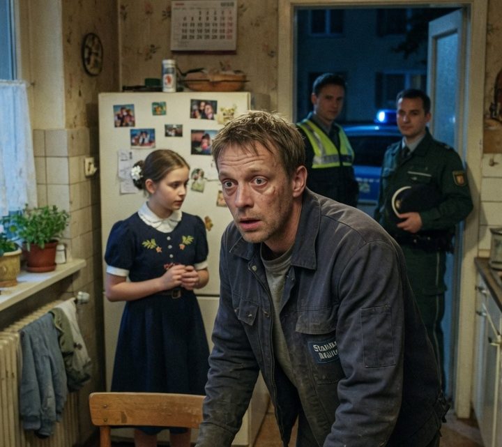 Ich wurde mit siebzehn Vater und zog meine Tochter allein groß — doch in der Nacht ihres Abiturs standen zwei Polizisten vor meiner Tür und fragten, ob ich wüsste, was sie heimlich tat