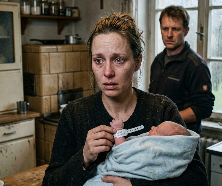 Ein Baby lag neben dem frisch aufgeworfenen Grab – als Anna das Bändchen an seinem Handgelenk las, brach die Vergangenheit über sie herein