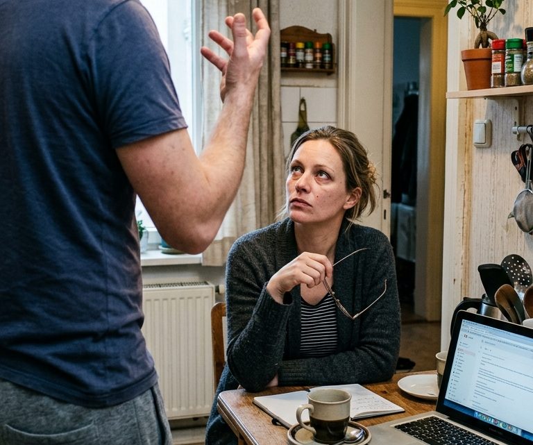 „Meine Mutter und ich haben alles entschieden“, verkündete mein Mann — und ich erinnerte ihn ruhig daran, dass eine Entscheidung ohne mich nur ein hübsch verpackter Irrtum ist