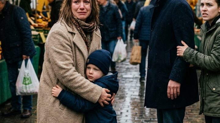 Mein Mann verließ mich wegen meiner jüngeren Schwester — vier Jahre später sah er plötzlich den kleinen Jungen hinter mir stehen und begriff, was er verloren hatte