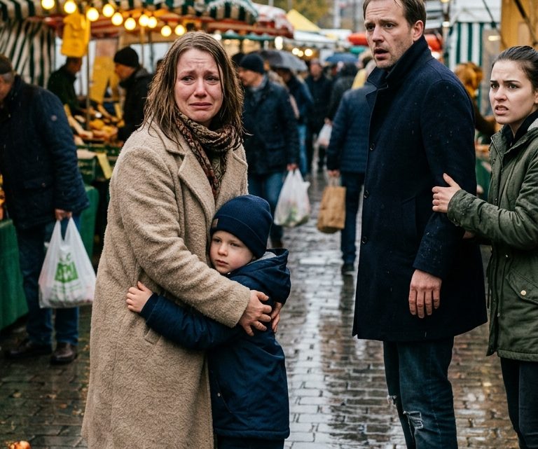 Mein Mann verließ mich wegen meiner jüngeren Schwester — vier Jahre später sah er plötzlich den kleinen Jungen hinter mir stehen und begriff, was er verloren hatte