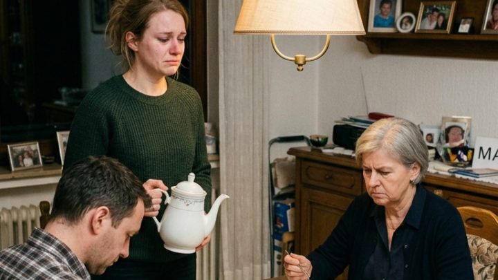 „Wage es nie, deinem Mann zu widersprechen – dein Platz ist in der Küche“, zischte meine Schwiegermutter vor allen, doch an diesem Abend zerbrach etwas in mir endgültig