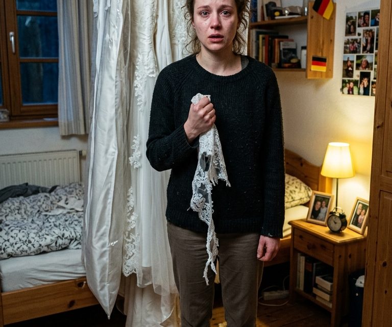 Am Abend vor meiner Hochzeit zerschnitten meine Eltern mein Brautkleid, doch ich betrat die Kirche in der Offiziersuniform der Deutschen Marine – und erst da begriffen sie, wen sie zu brechen versucht hatten
