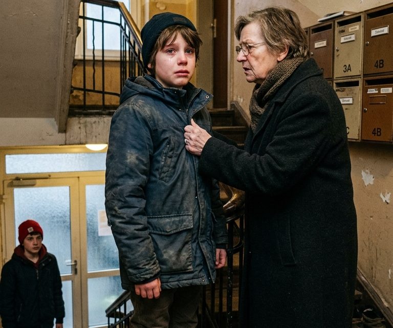 Der Junge glaubte elf Jahre lang, sein Vater sei tot — bis ein fremder Mann im Wohnzimmer saß und eine Lüge zerbrach, die seine ganze Familie verändert hatte