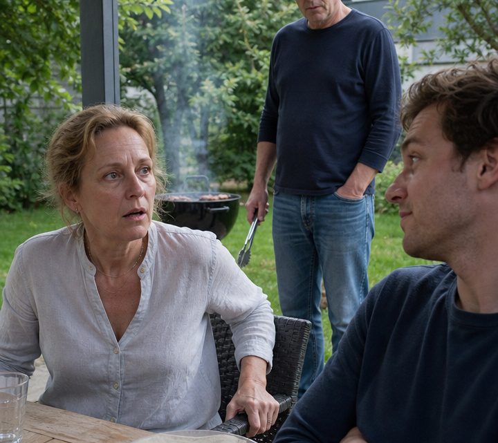Ein 58-jähriger Mann lud mich zum Grillen ein, doch nach einer einzigen Frage seines 30-jährigen Sohnes fuhr ich weg, ohne überhaupt auf das Abendessen zu warten