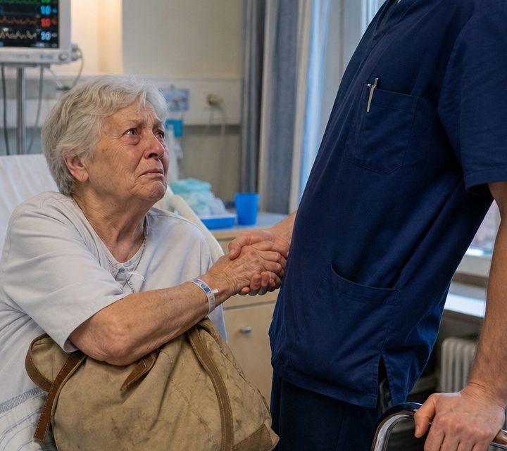 Eine sterbende ältere Frau bat mich, sie als ihren letzten Wunsch zu heiraten – nach ihrem Tod übergab mir ihr Anwalt ihre alte Kliniktasche und sagte: „Sie hat Sie aus einem ganz bestimmten Grund ausgewählt.“