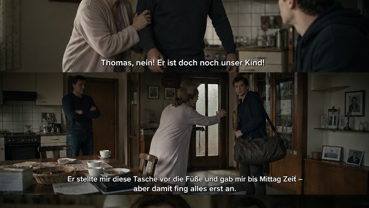 Mein Mann warf unseren 18-jährigen Sohn aus dem Haus – ein Jahr später stand er mit einem Neugeborenen im Arm und einem alten Koffer vor der Tür, dessen Inhalt mir beinahe das Herz stehen ließ