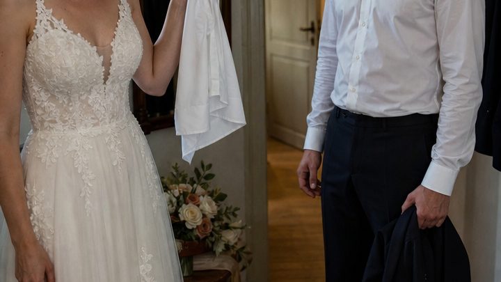 An meinem Hochzeitstag flüsterte mir meine siebenjährige Tochter zu: „Mama, schau auf Papas Hand! Ich will keinen neuen Papa.“