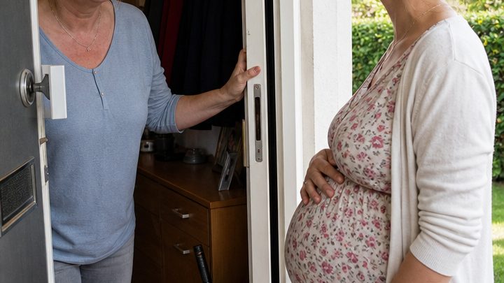 Die Geliebte meines Mannes stand plötzlich vor meiner Tür und sagte: „Ich erwarte sein Kind – und wir brauchen dieses Haus, um hier unsere Familie großzuziehen.“