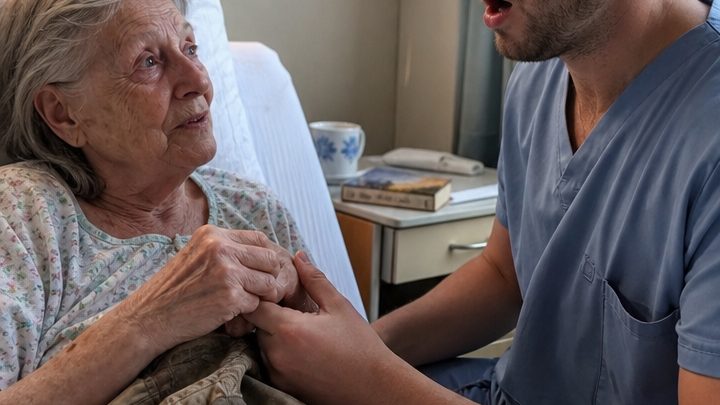 Eine 82-jährige Frau bat mich als letzten Wunsch, sie zu heiraten – nach ihrem Tod übergab mir ihr Anwalt ihre alte Kliniktasche und sagte: „Sie hat Sie aus einem ganz bestimmten Grund ausgewählt.“