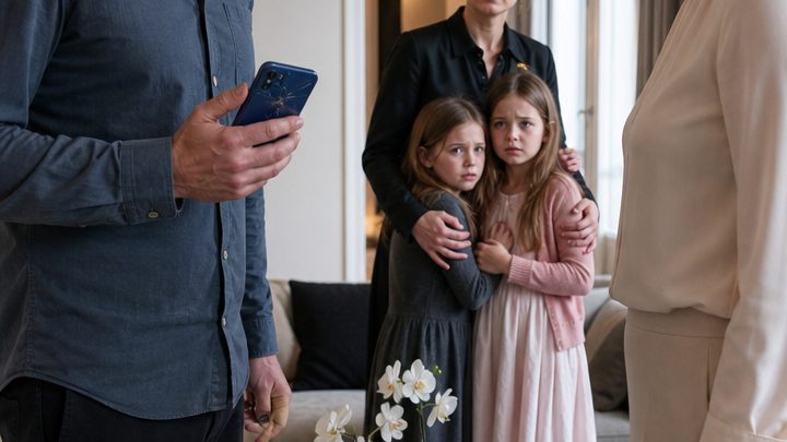 „Ich bin nur ein paar Tage fort“, sagte ich lächelnd zu meinen Töchtern – doch als ich unerwartet zurückkam, hörte ich die heimlichen Aufnahmen und begriff, wen ich beinahe in unsere Familie gelassen hätte