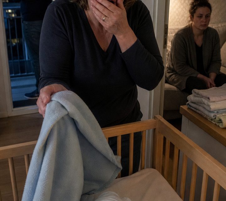 Sie kamen mit einem hellblau eingewickelten Bündel aus der Geburtsklinik zurück – doch als die Großmutter heimlich unter die Decke sah, musste sie sich den Schrei mit der Hand ersticken