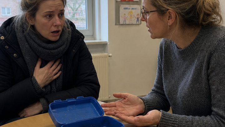 Die Lehrerin meines Sohnes fragte mich, warum er seit Wochen eine leere Brotdose mit in die Schule brachte – die Wahrheit zerriss mir das Herz