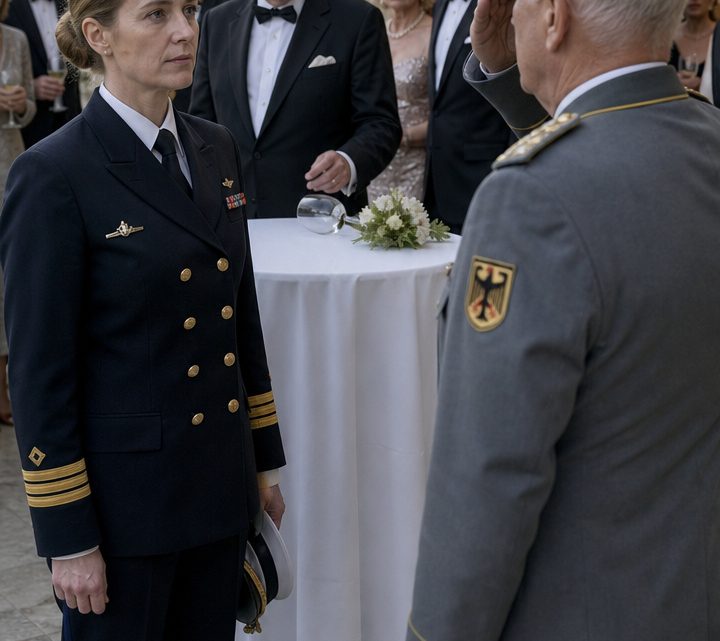 Auf der Hochzeit meines Bruders erklärte mich mein Vater vor allen Gästen zum Fehler der Familie – doch als ein pensionierter General vor mir salutierte, zerschellte sein Weinglas auf dem Boden