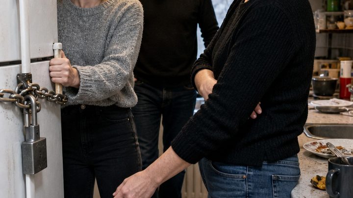 „Wo ist die Suppe geblieben?“, fragte ich ganz ruhig – schon am nächsten Tag hing ein schweres Schloss an unserem Kühlschrank