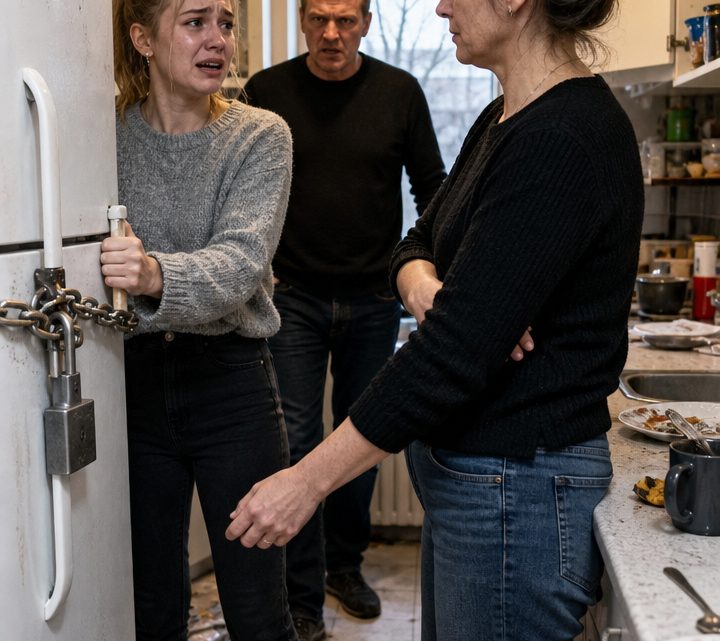 „Wo ist die Suppe geblieben?“, fragte ich ganz ruhig – schon am nächsten Tag hing ein schweres Schloss an unserem Kühlschrank