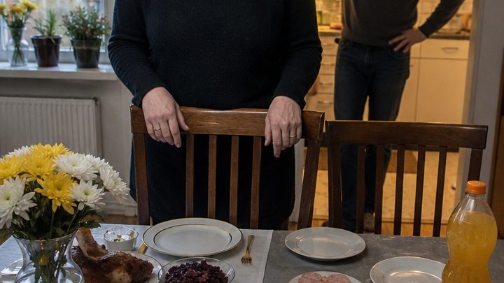 „Diese Tischhälfte ist für euch, die andere für uns“ – beim Geburtstag meiner Schwiegermutter zog ich endlich eine Grenze, die niemand mehr übersehen konnte