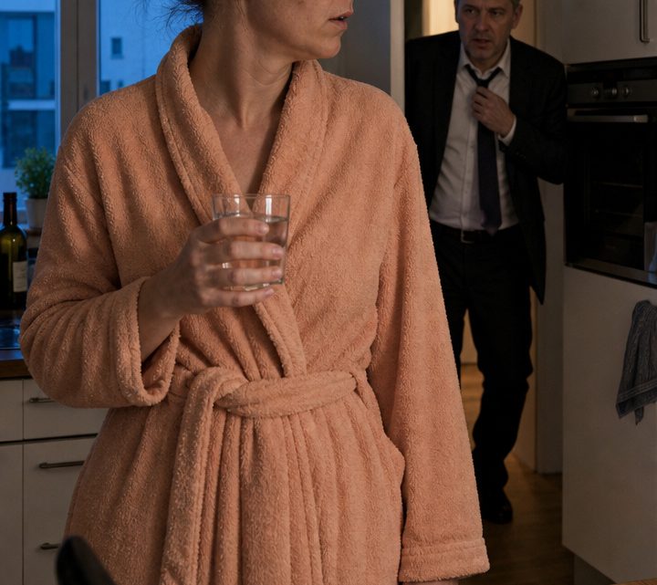 „Warum stehst du noch im Bademantel da? Die Gäste sind jeden Moment hier!“ – Erst jetzt fiel ihrem Mann ein, dass er seinen Chef und eine Kollegin zum Abendessen eingeladen hatte