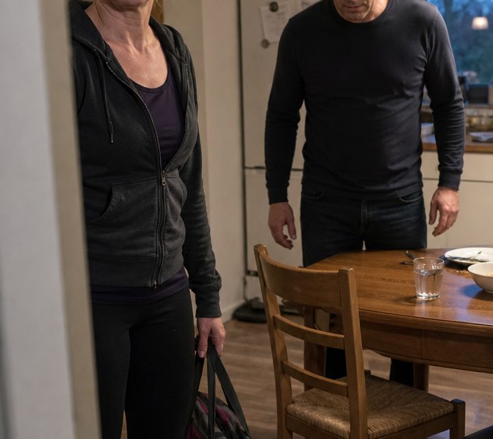 Nach dem Training eilte Sabine nach Hause – sie hatte ihrem Mann versprochen, seine Lieblingsfischsuppe zu kochen. Doch am Küchentisch wartete ein Geständnis, das ihr ganzes Leben auf den Kopf stellte