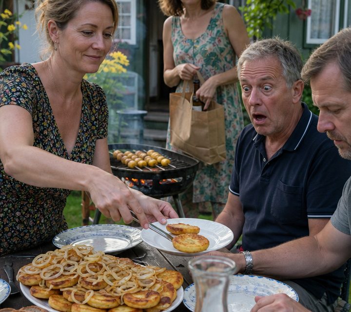 „Dann greift ruhig bei den Kartoffeln zu, liebe Gäste – wenn ihr schon wieder mit leeren Händen kommt!“ Die Gastgeberin servierte ein unerwartetes Essen und erteilte damit eine Lektion, die niemand am Tisch so schnell vergessen sollte