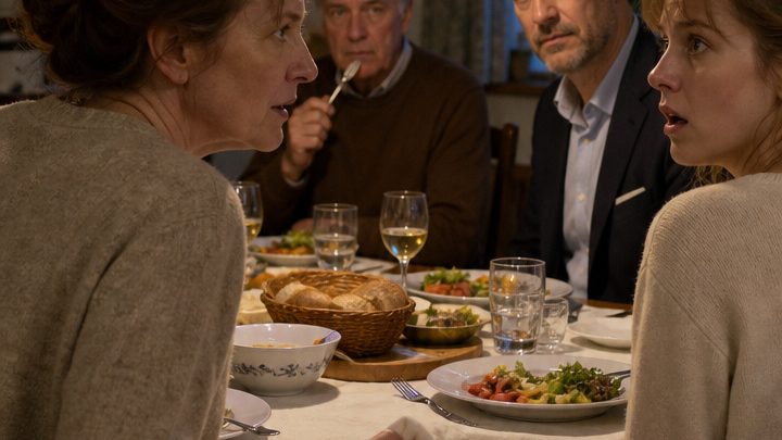 Ich bat einen Obdachlosen, für ein Wochenende meinen Verlobten zu spielen – doch beim Familienessen erkannte meine Mutter ihn wieder, und plötzlich kam ein Geheimnis aus ihrer Vergangenheit ans Licht