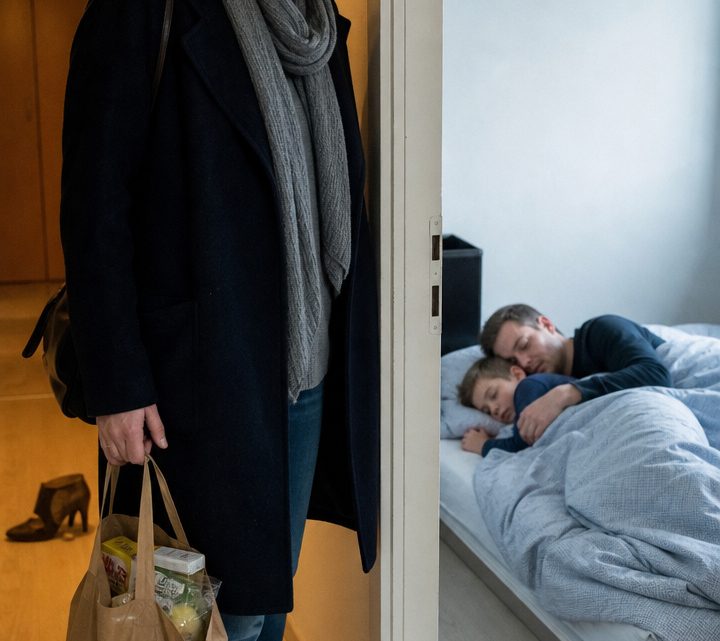 Nach vier Monaten kam Katharina unangekündigt nach Hause – doch was sie im stillen Schlafzimmer sah, ließ ihr vertrautes Familienleben innerhalb weniger Minuten zerbrechen