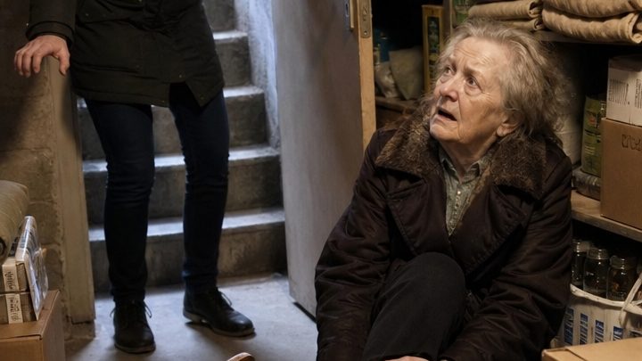 Ein junger Mann begann plötzlich, meine 83-jährige Nachbarin regelmäßig zu besuchen – und schon bald machte mir sein Verhalten große Angst